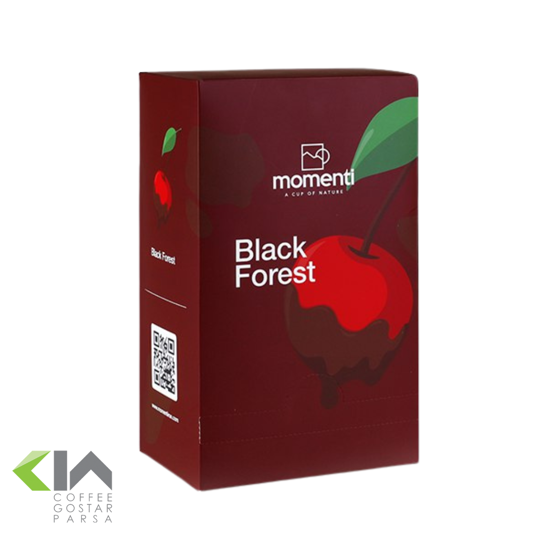 دارک چاکلت ساشه ای با طعم آلبالو (35 ساشه30 گرمی) مومنتی